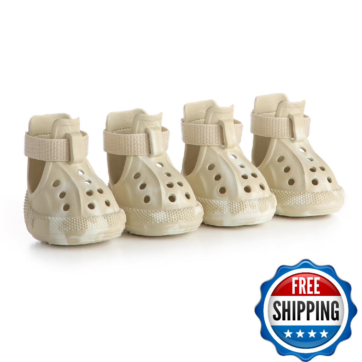AOKOWN Dog Shoes for Hot Summer Pavement, Dog Shoes for Medium Dogs, Waterproof