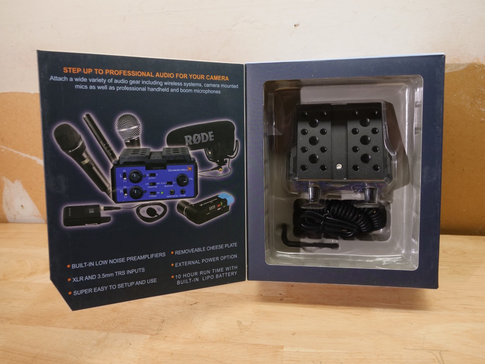 Beachtek DXA-MICRO-PRO PLUS Active Audio Adapter for DSLRs and Camcorders - NEW