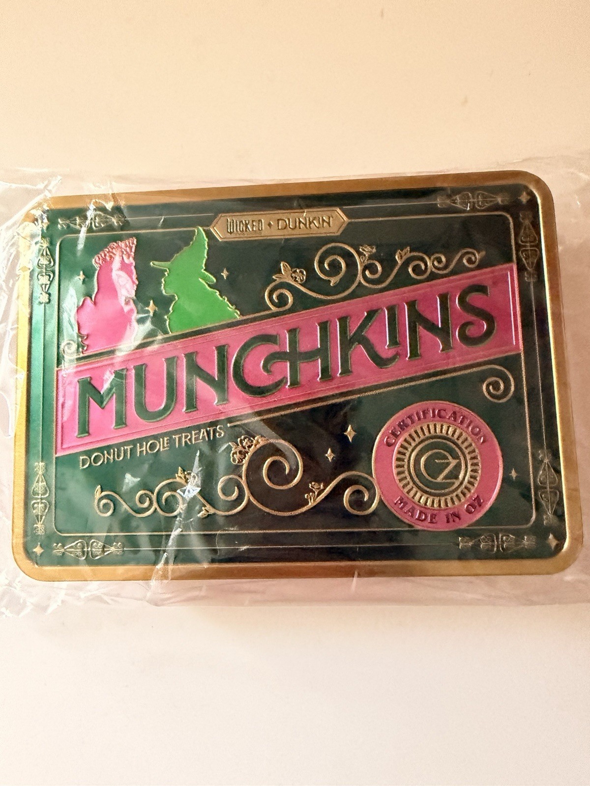 Wicked Munchkins Tin X Dunkin Donuts EXCLUSIVE