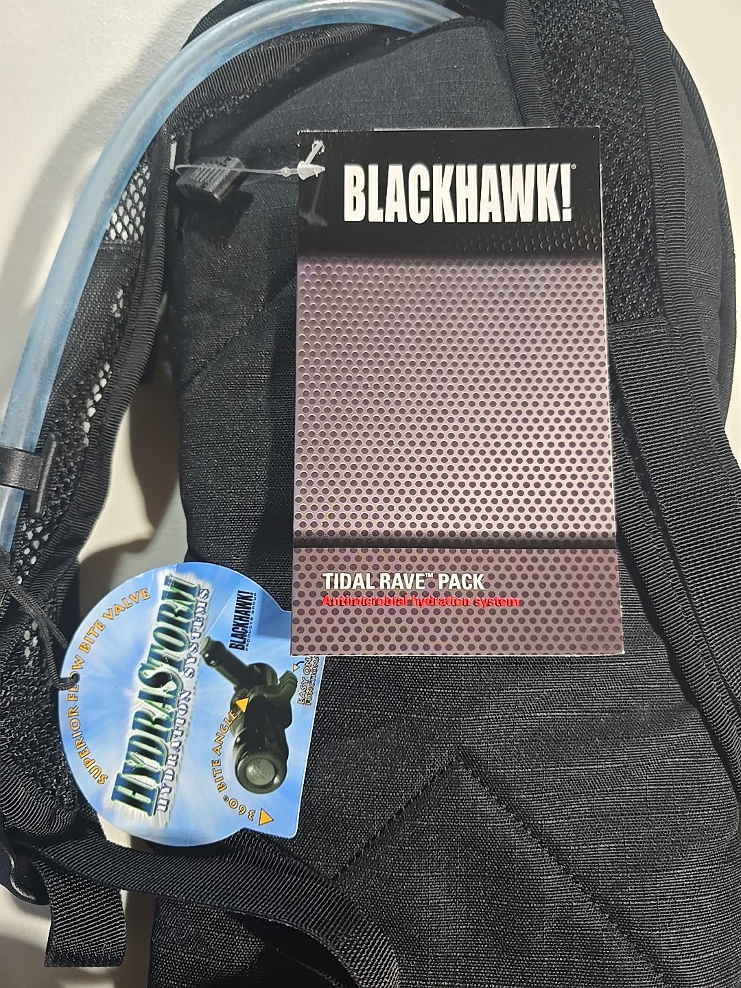 Blackhawk! Tidal Rave Hydration Pack 100 oz, Black