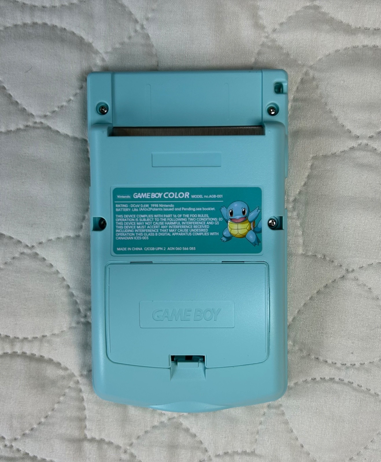 Gameboy Color OLED laminated touch Screen GBC Game Boy color console
