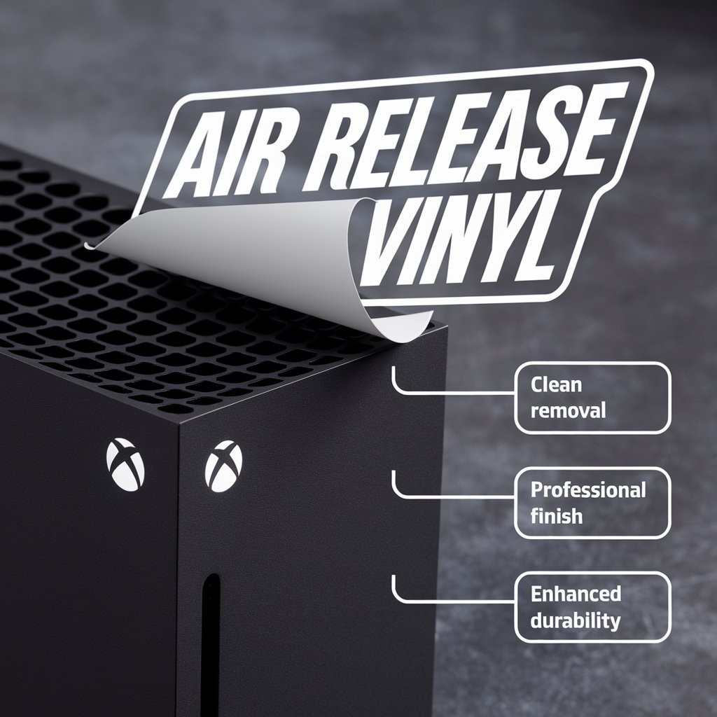 Xbox Series X Console & Controller Vinyl Skin Wrap – Solid Colors