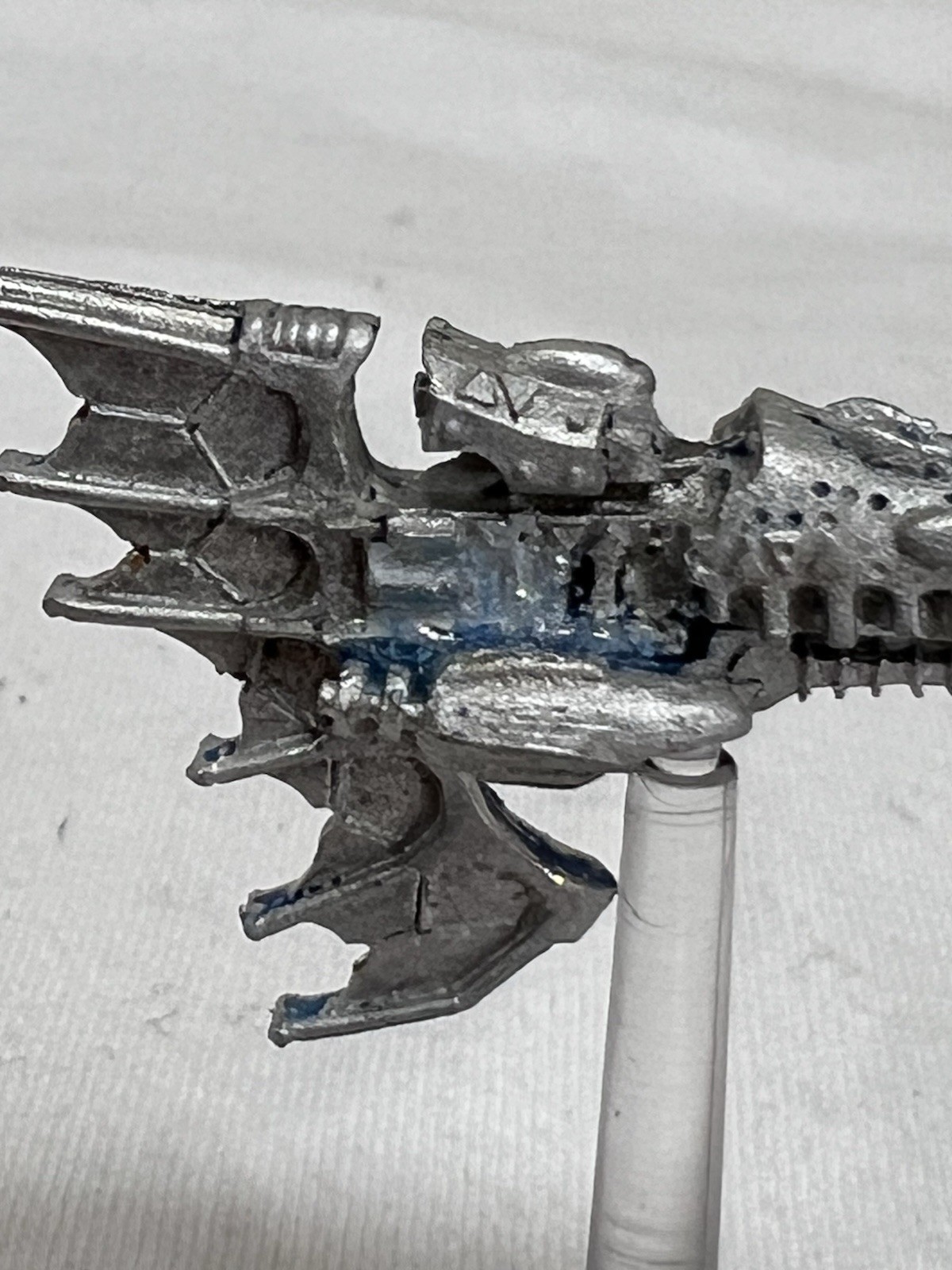 Battlefleet Gothic Eldar Aconite Frigate x3 - Stripped - Assembled GW