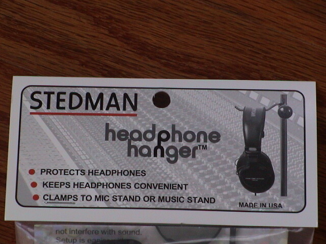 STEDMAN SHH PRO STUDIO HEADPHONE HANGER - NEW!!