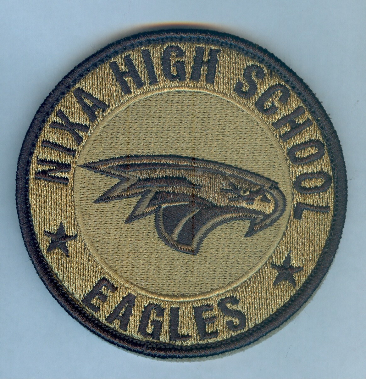 ARMY JROTC SSI - NIXA EAGLES HIGH SCHOOL  (MULTICAM / OCP VARIATION) .... X