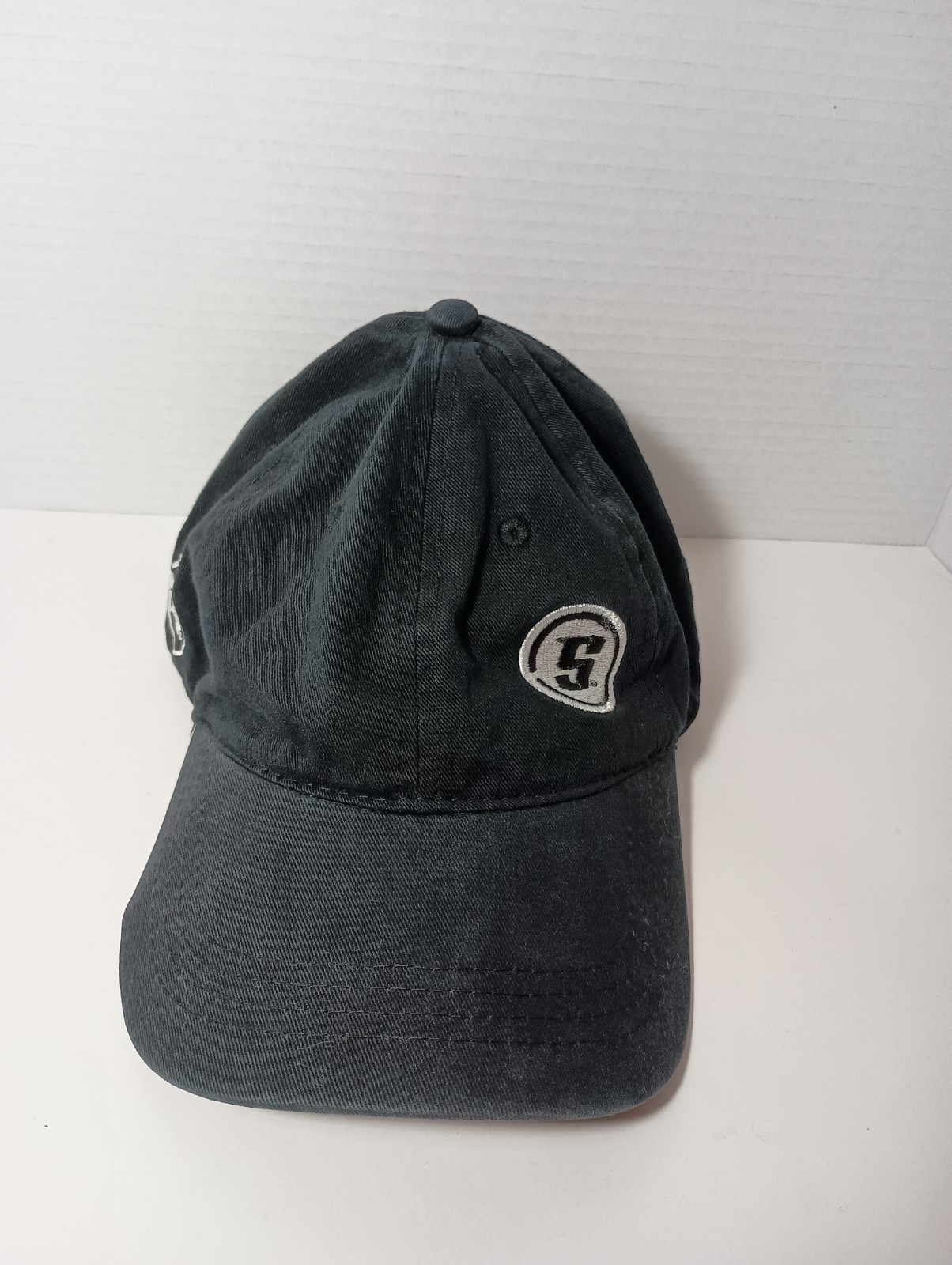 Speedway Motors Classic Embroidered Black Hat Cap Race Car