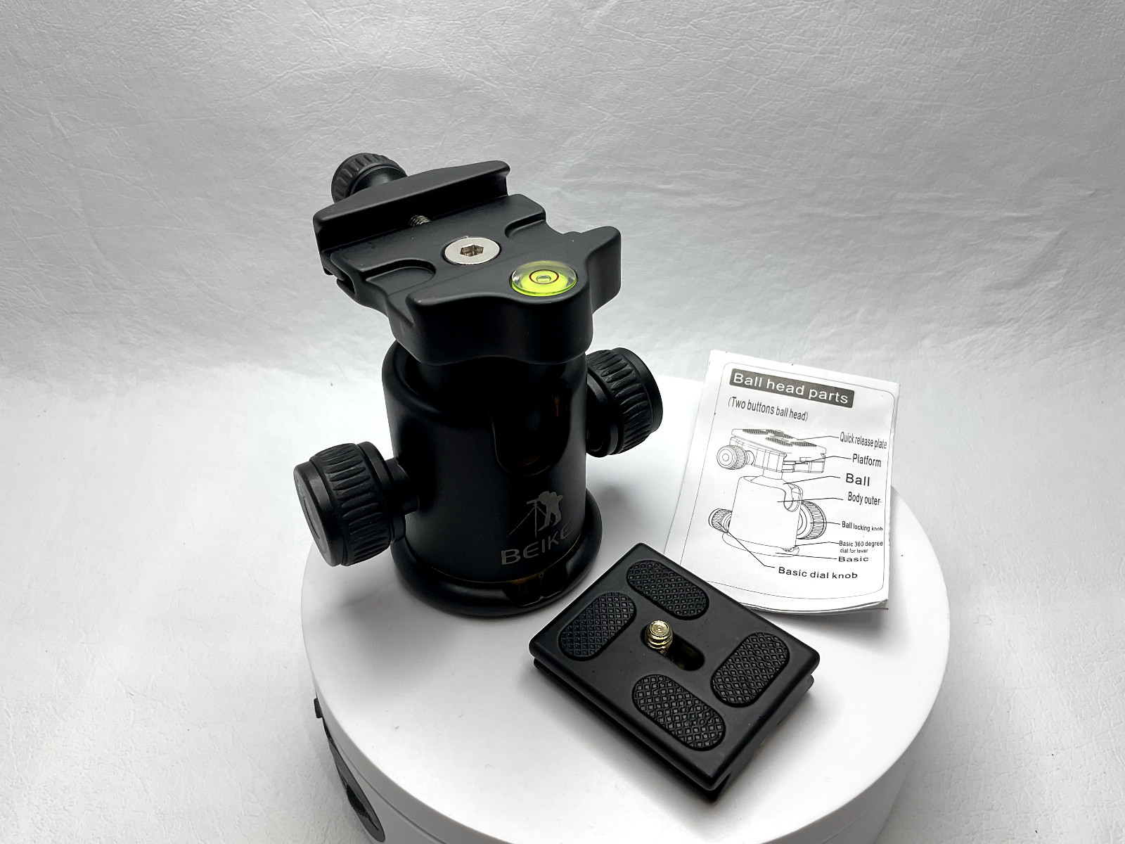 BEIKE Aluminum BK-03 Camera Tripod Ball Head with Quick Release Plate Pro Camera