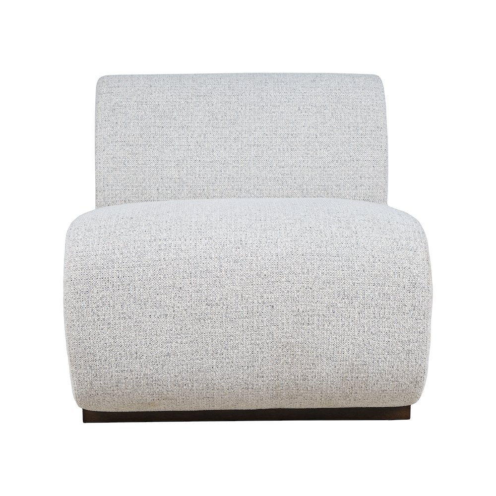 Modern Banquette Upholstered Sectional One Seat Bench with Performance Fabric