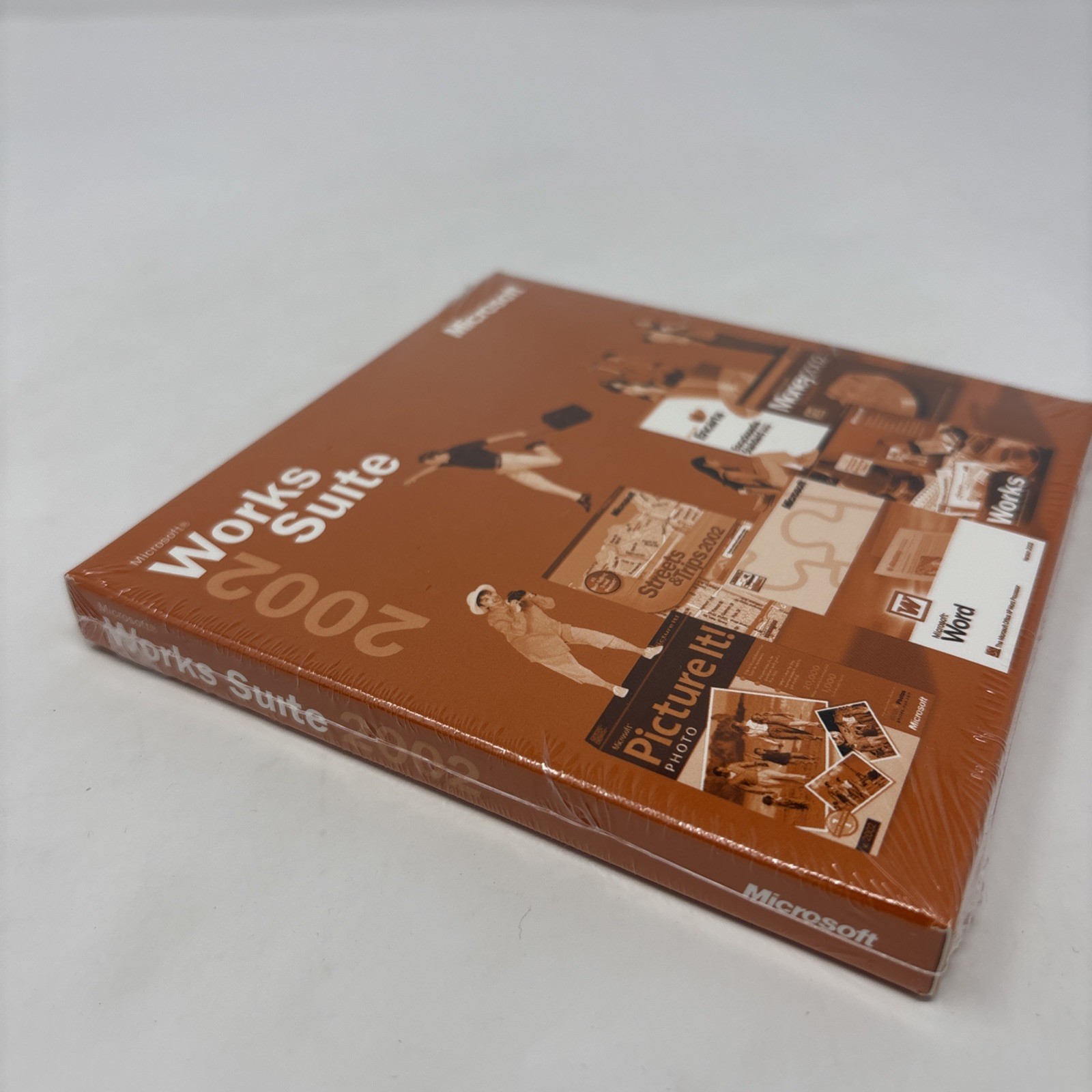 Microsoft Works Suite 2002 (NA) - Full Version for Windows- W/ Key New Sealed