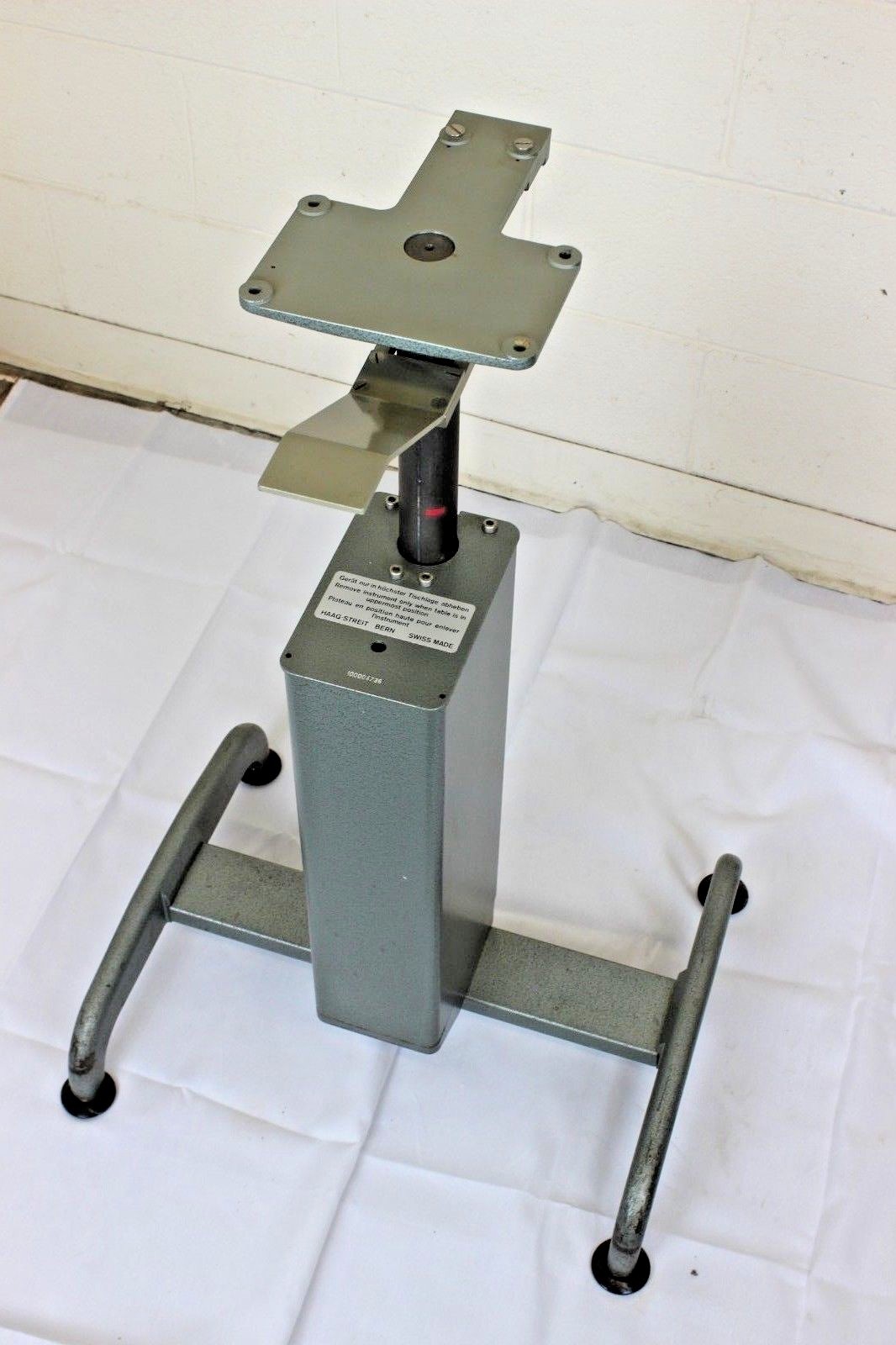 Haag Streit Mechanical Spring Table Base.