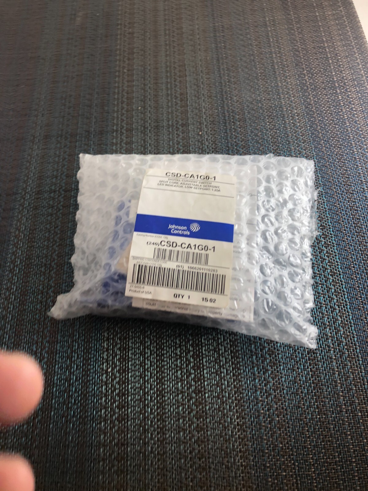 Johnson Controls CSD-CA1G0-1 Current Switch New!