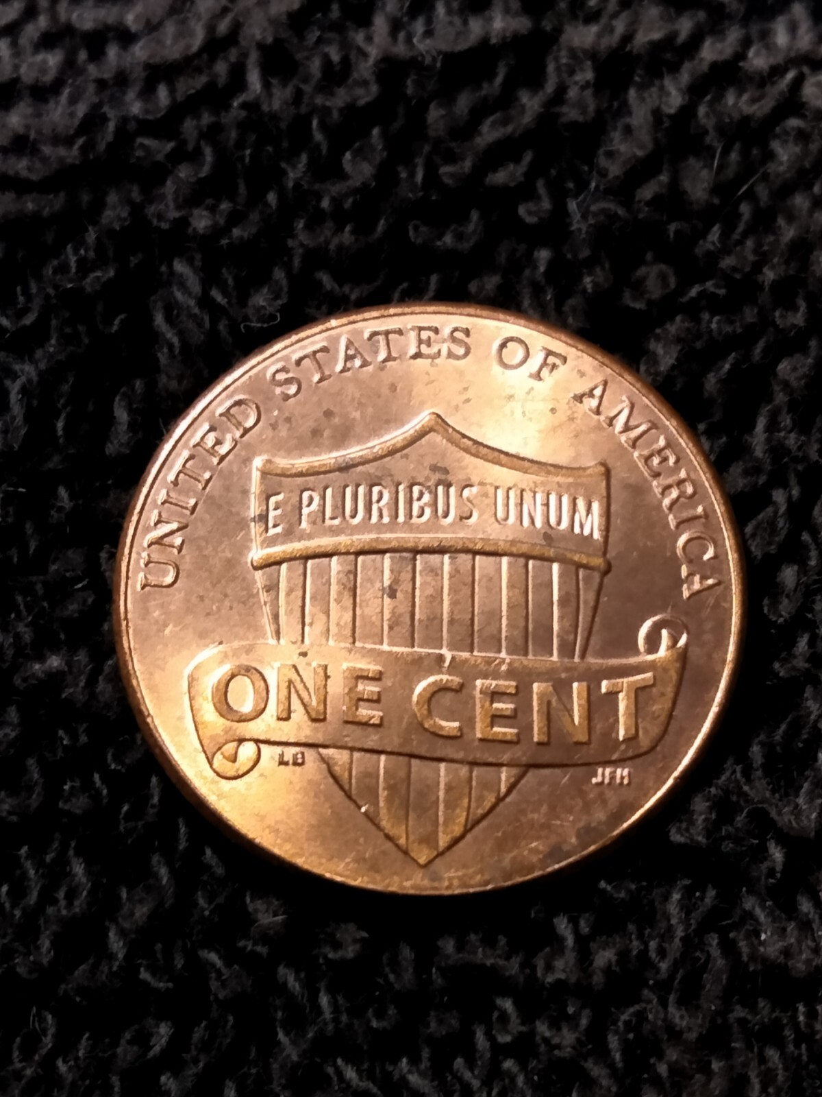 2019 P Lincoln Shield Cent Doubled Earlobe