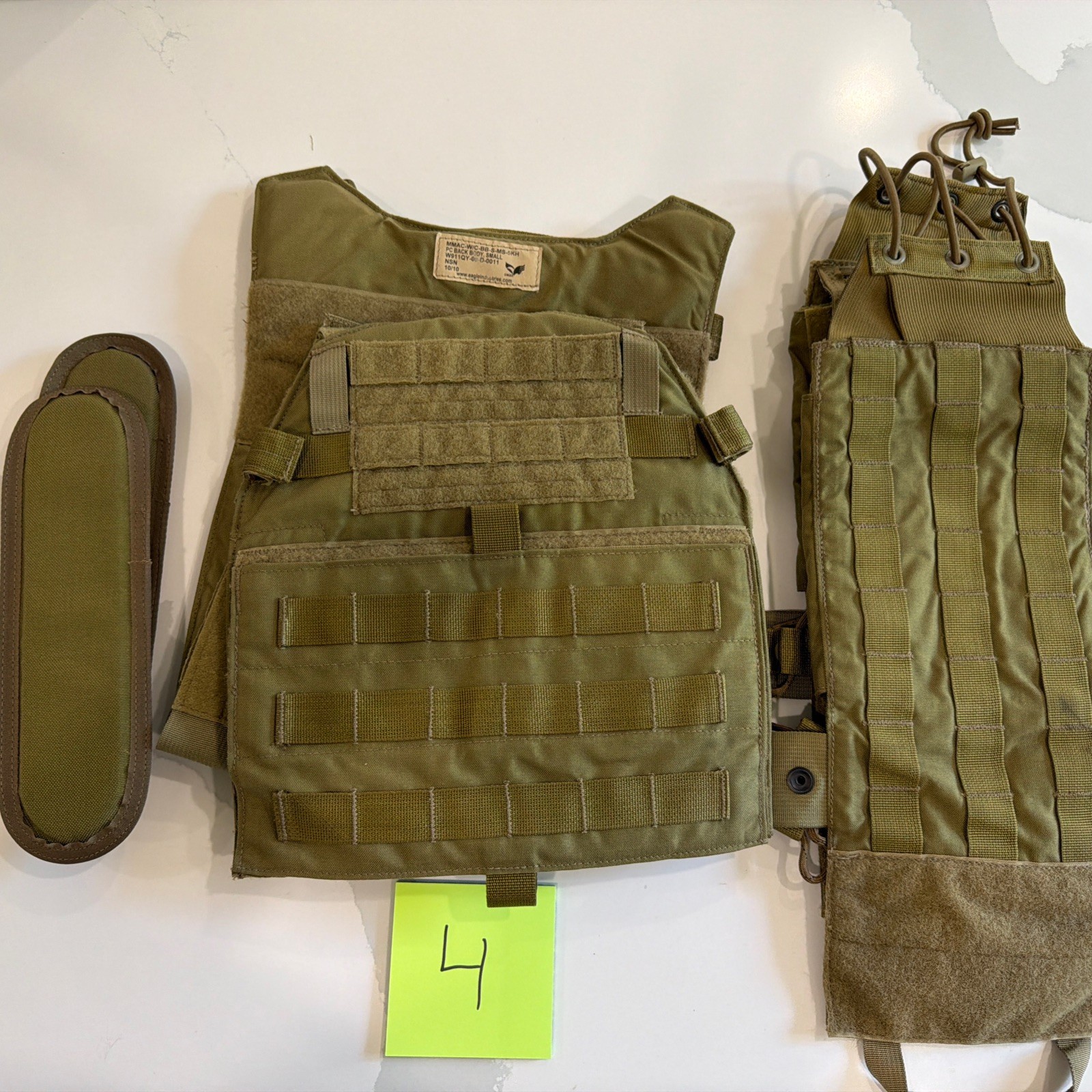 Eagle Industries MMAC Khaki Plate Carrier Small (4)
