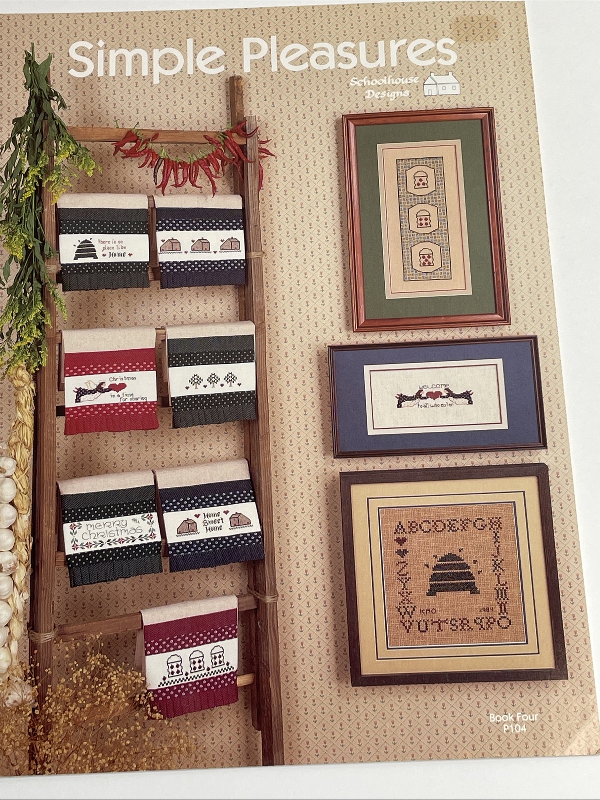 Schoolhouse Designs Simple Pleasures Cross Stitch Pattern
