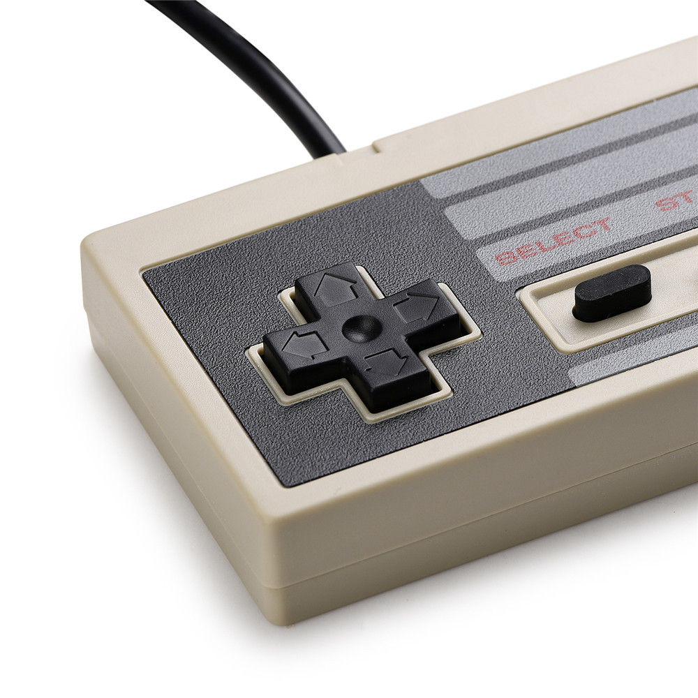 2X Classic Wired USB NES Game Controller Gamepad For PC Windows & Mac