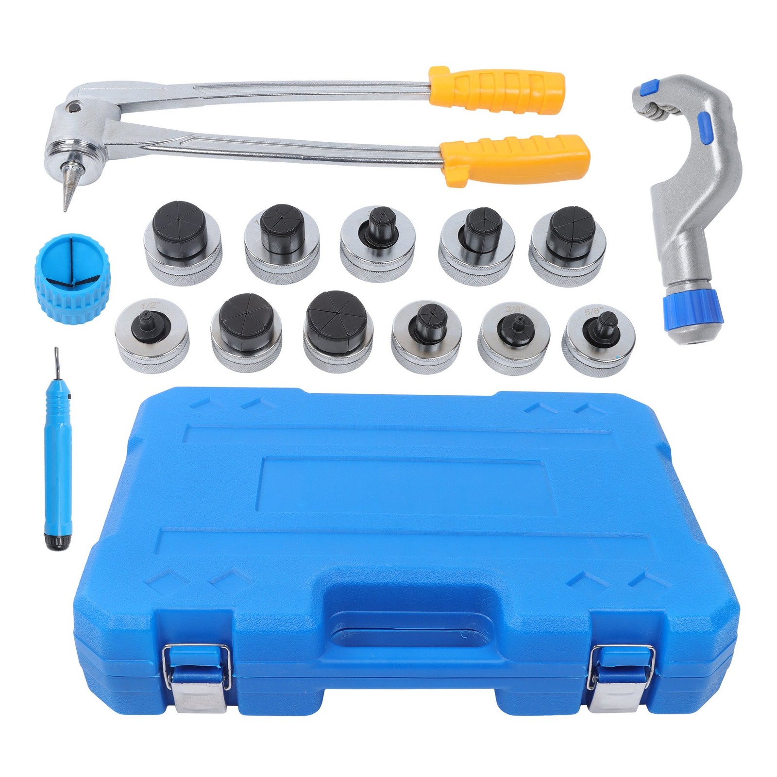 Tube Swaging Set HVAC Tubing Expander Kit Includes 3/8'' To 1-5/8'' High Quality