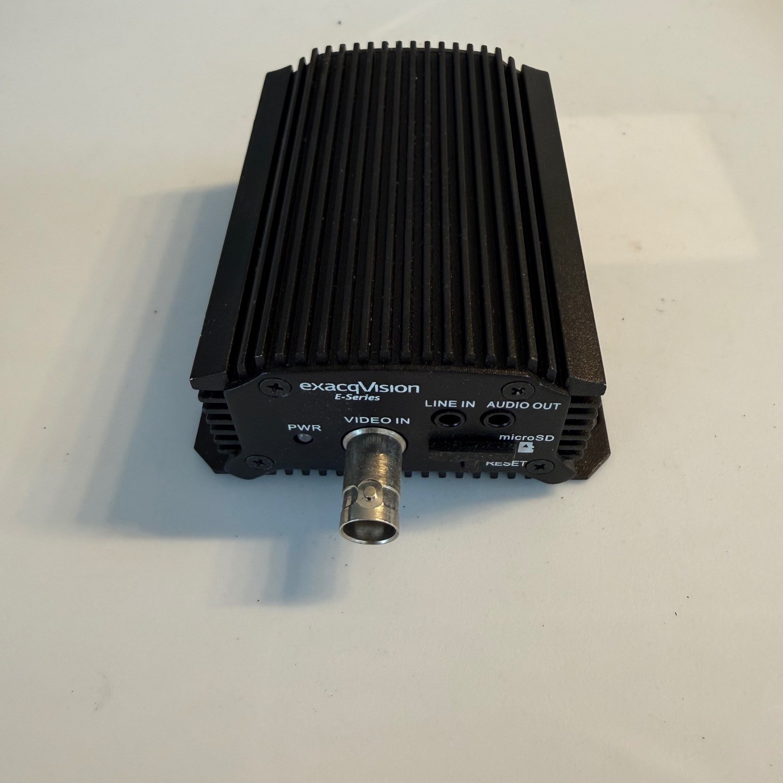 exacqVision E-Series Digital Video Server E-ADE1C 1-Channel Analog IP Encoder