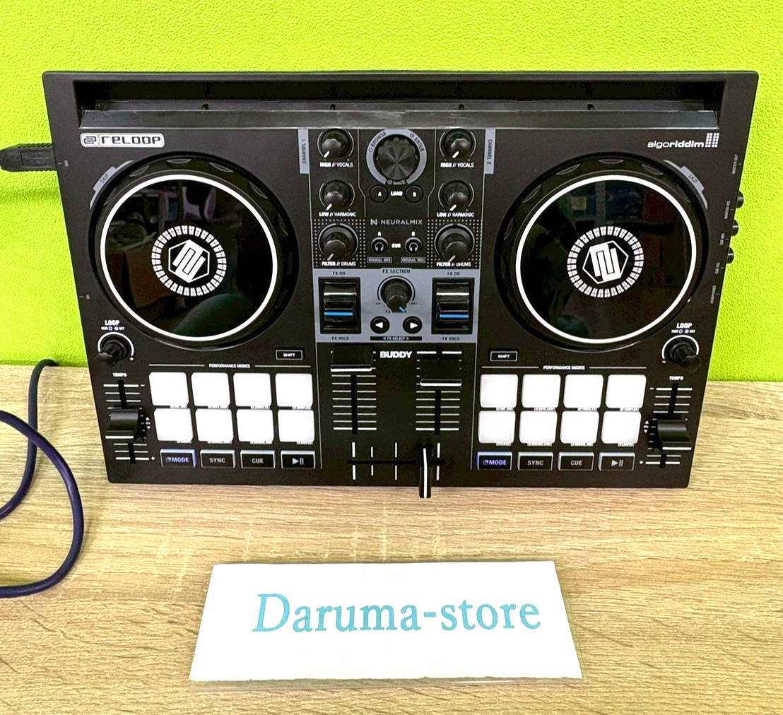 Reloop Buddy Reloop Buddy & Decksaver - 2 Channel DJ usb Controller Used Tested