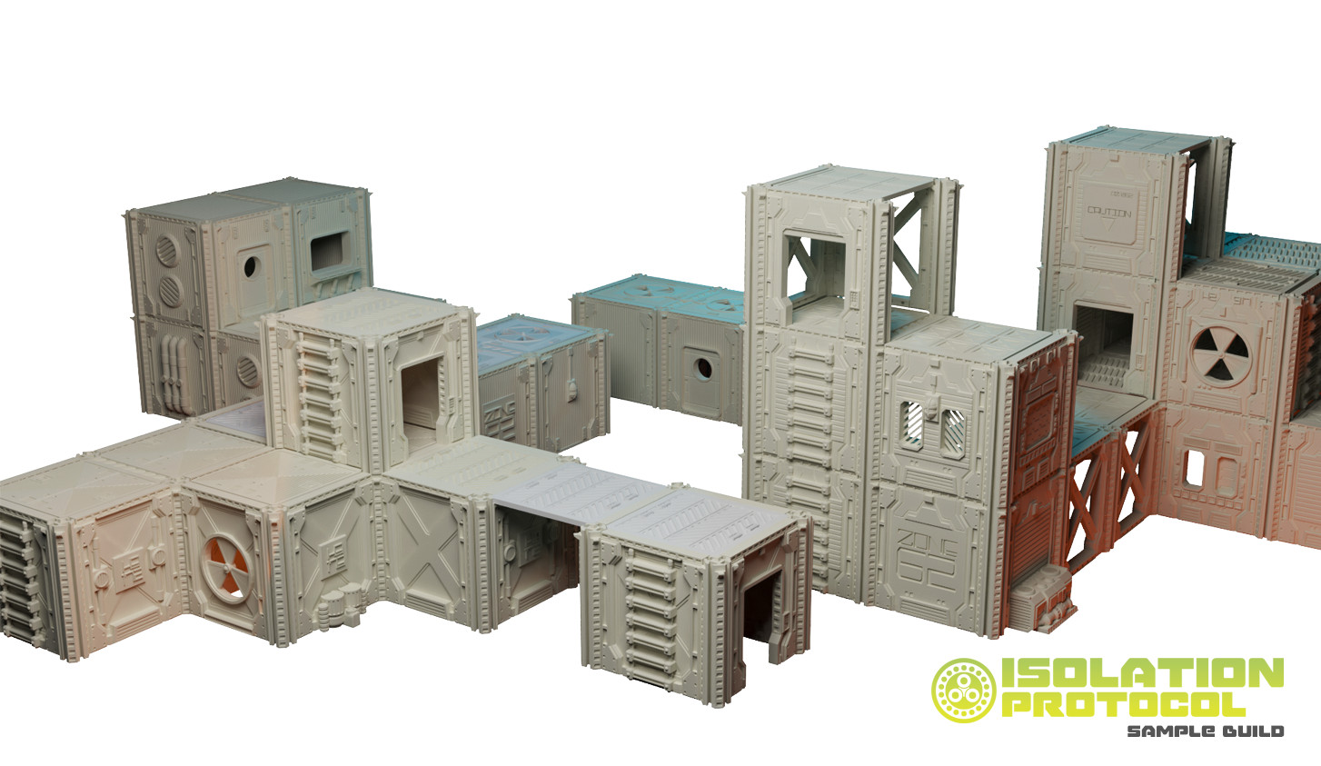 28mm Isolation Protocol Modular Sci-Fi Terrain System Interior Ship Base Builder