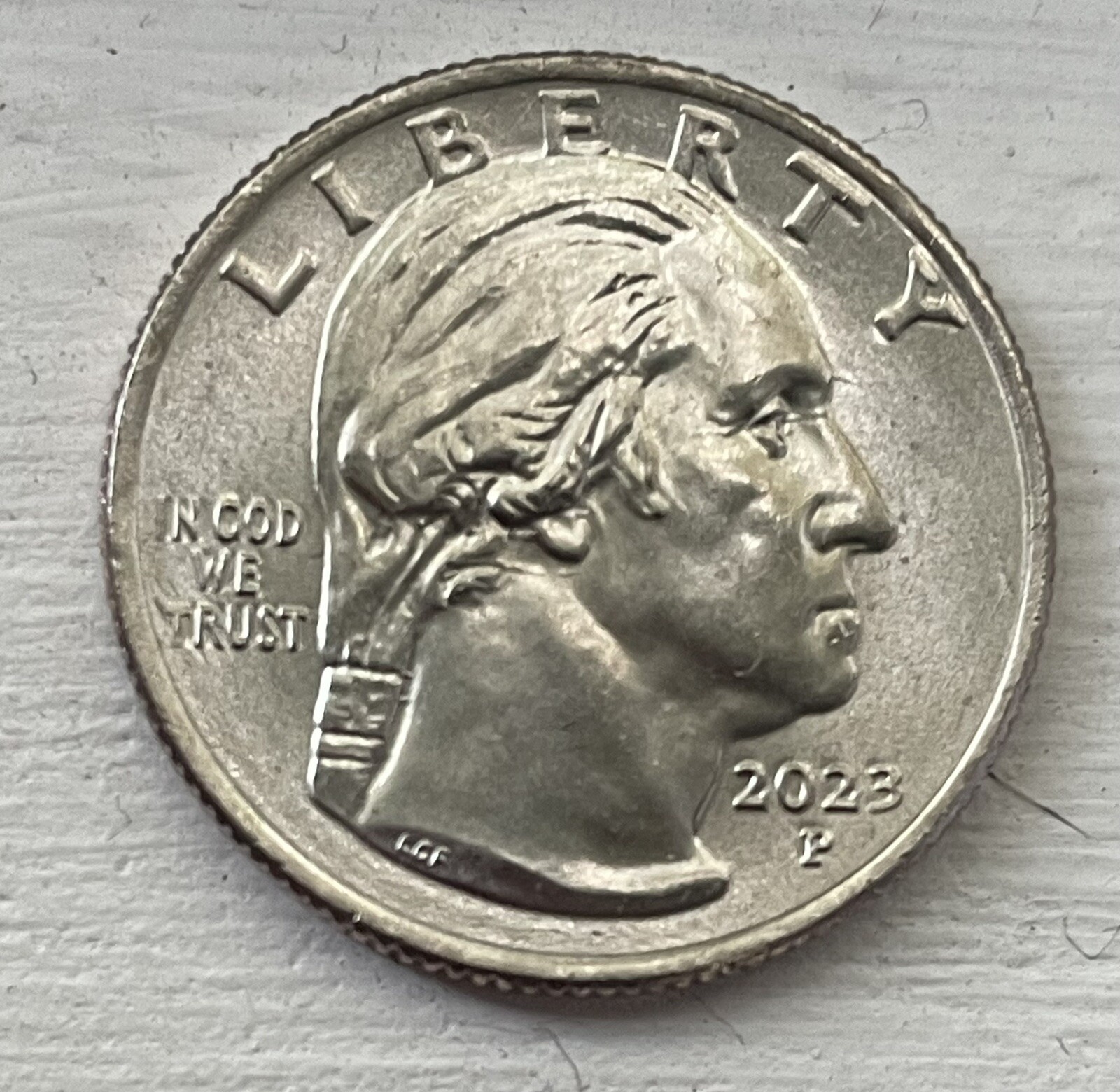 2023 P Edith Kanaka’ole Quarter BU “EDITH” Clashed Die Error