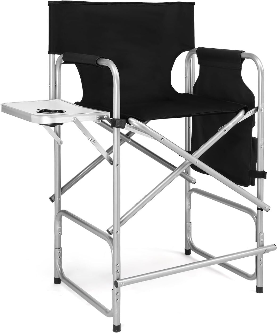 26" Height Tall Director Chair Folding Artist Makeup 19.2" D x 23.6" W x 40.5" H
