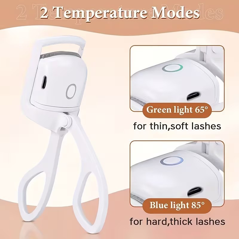 Eyelash Curler Electric USB Charging Beauty Device for Eyelashes Curling
