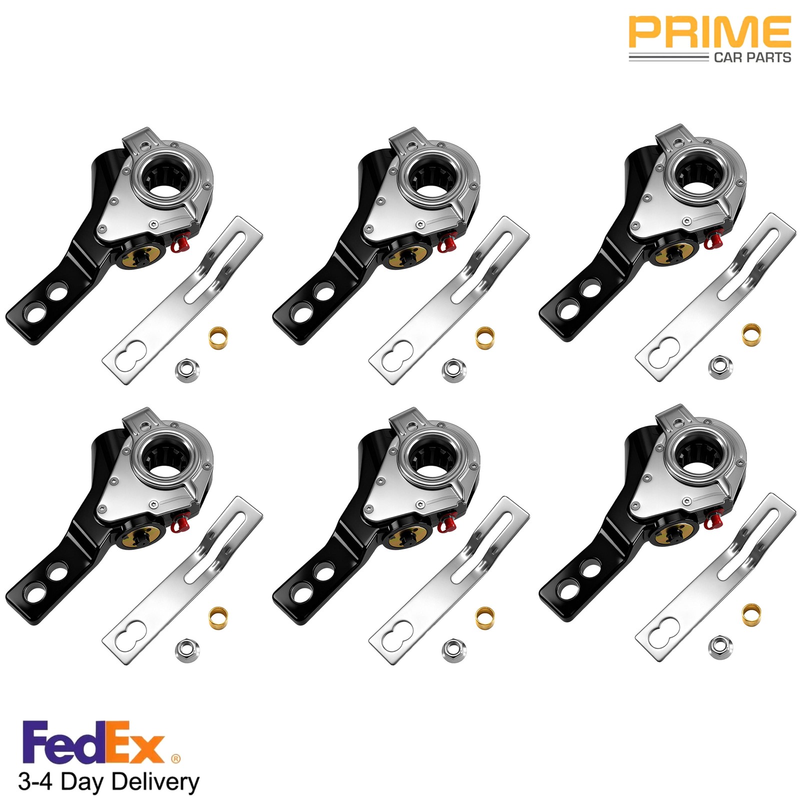 6PCS 10 spline 5.5"-6.5" Haldex type Automatic Slack Adjuster 40010143, 133.1031