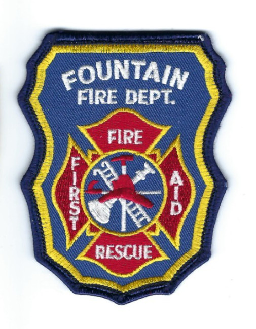 VTG Fountain (El Paso County) CO Colorado Fire Rescue First Aid duty-worn patch