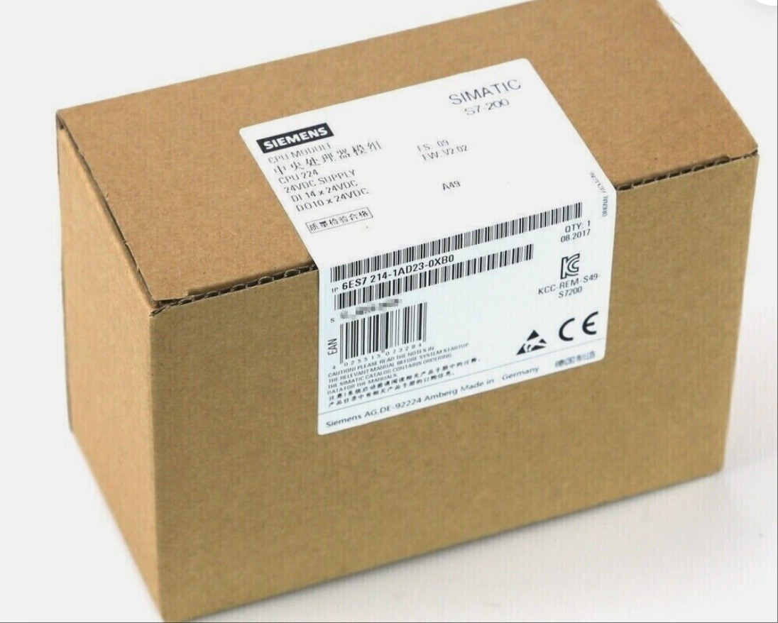 1x for NEW IN BOX   PLC 6ES7214-1AD23-0XB0 6ES7 214-1AD23-0XB0  @yay *ty