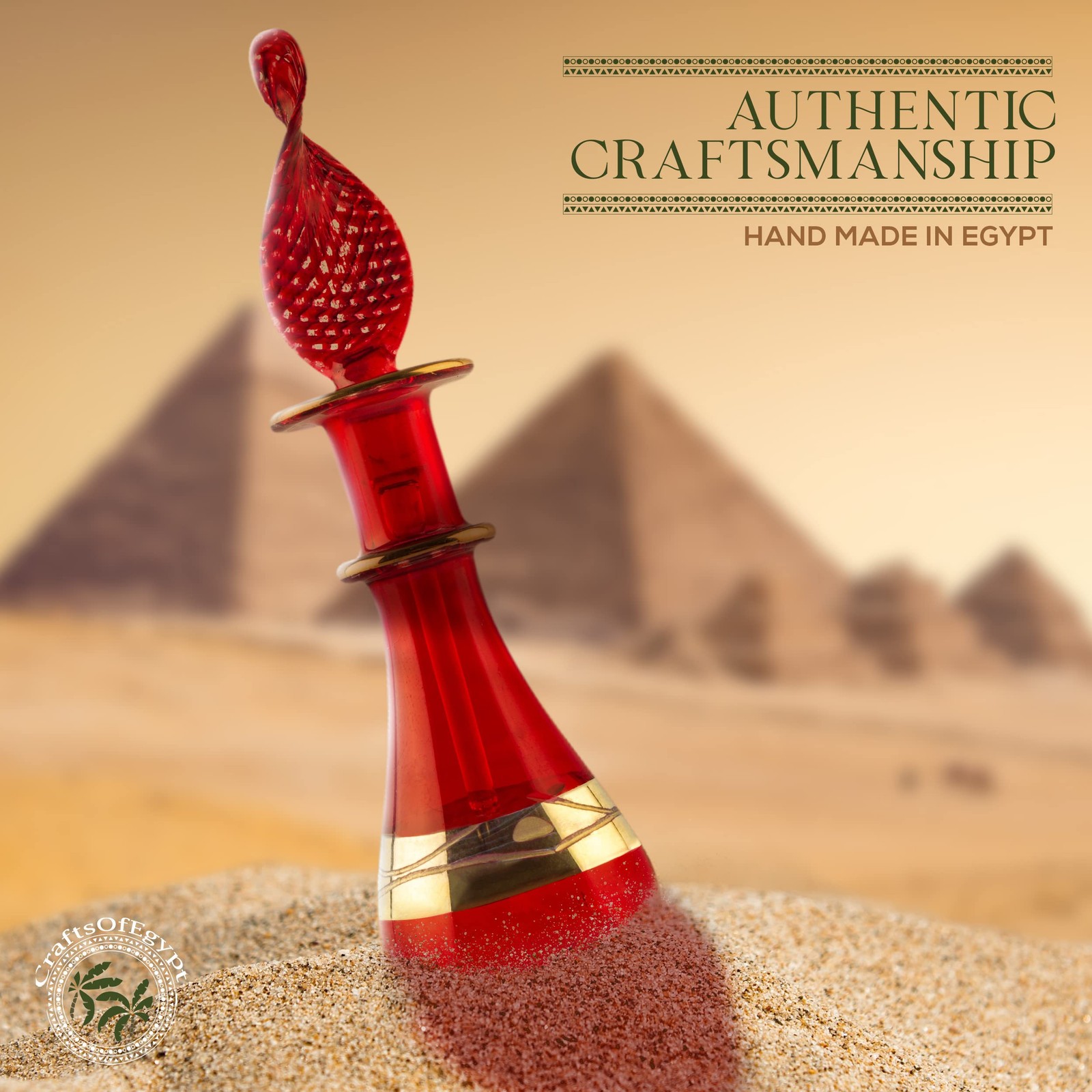 Egyptian perfume bottles, Perfume making kit, Decorative perfume bottles Set...
