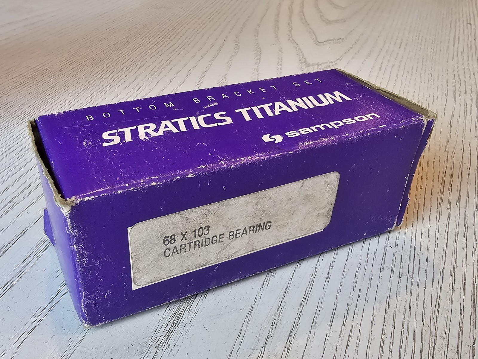 Sampson Stratics Titanium Bottom Bracket | BSA 68mm x 103mm | New