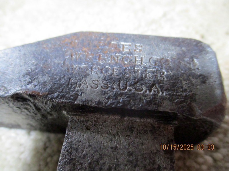 SET OF 2 ANTIQUE COES PIPE WRENCHES
