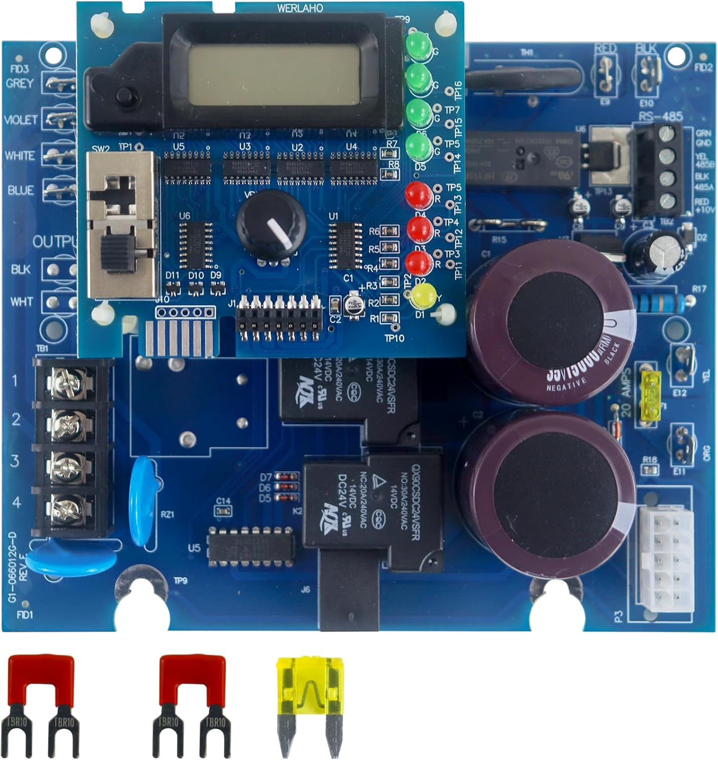 GLX-PCB-RITE Main Circuit Board & GLX-PCB-DSP Display Board Compatible with Hayw
