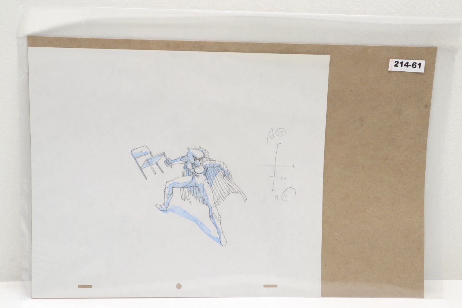 The Savage Dragon Original Animation Production Drawing (214-61)