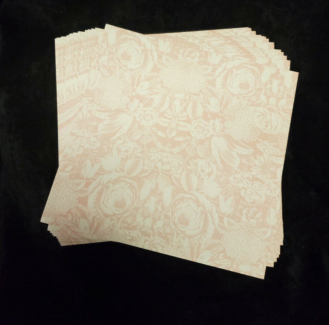 Anna Griffin Rose Shimmer Cardstock-25 Count