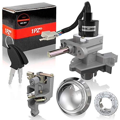 IKS-301 Ignition Switch Lock Key Fuel Tank Cap Set for GY6 50cc 125cc 150cc