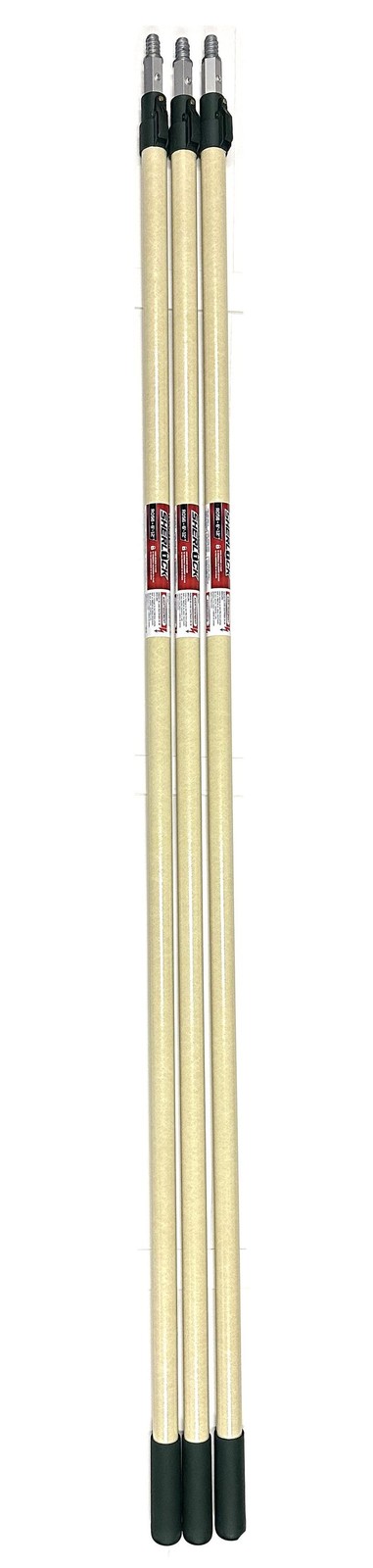 3-Pack Wooster R056 6' to 12' Adjustable Fiberglass Painting Extension Pole