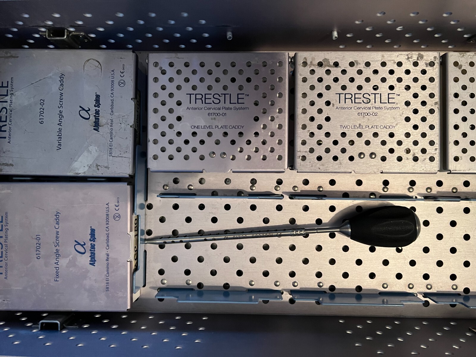 Alphatec Spine Anterior Cervical Surgical Equipment