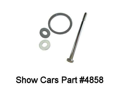 348 409 1962 61 60 59 1958 CHEVY IMPALA BEL AIR ROAD DRAFT TUBE BOLT & GASKET