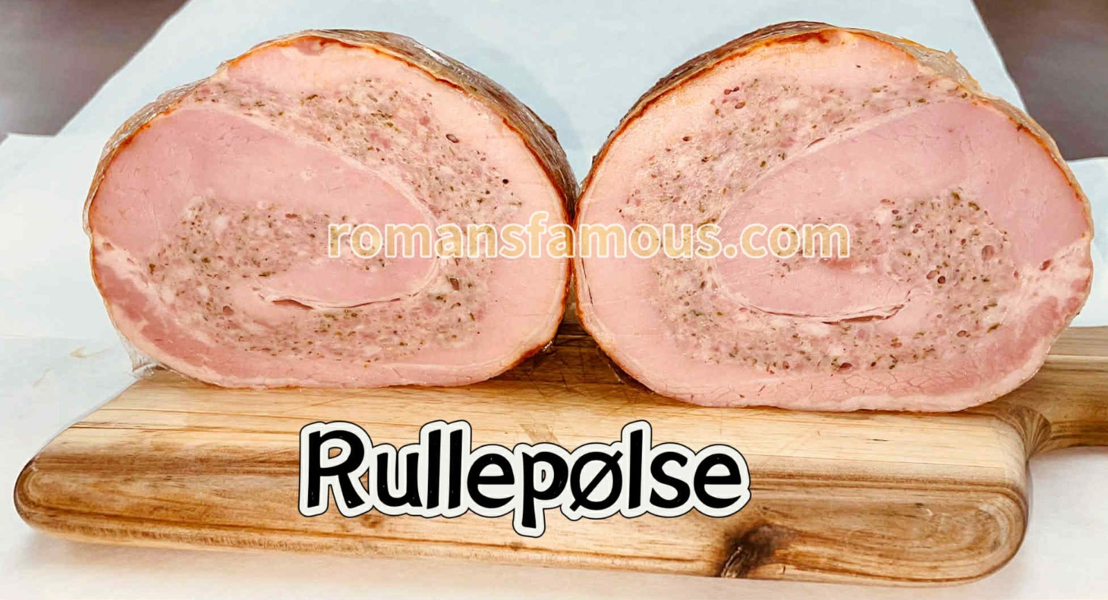 Rullepølse Veal loaf -Unsliced