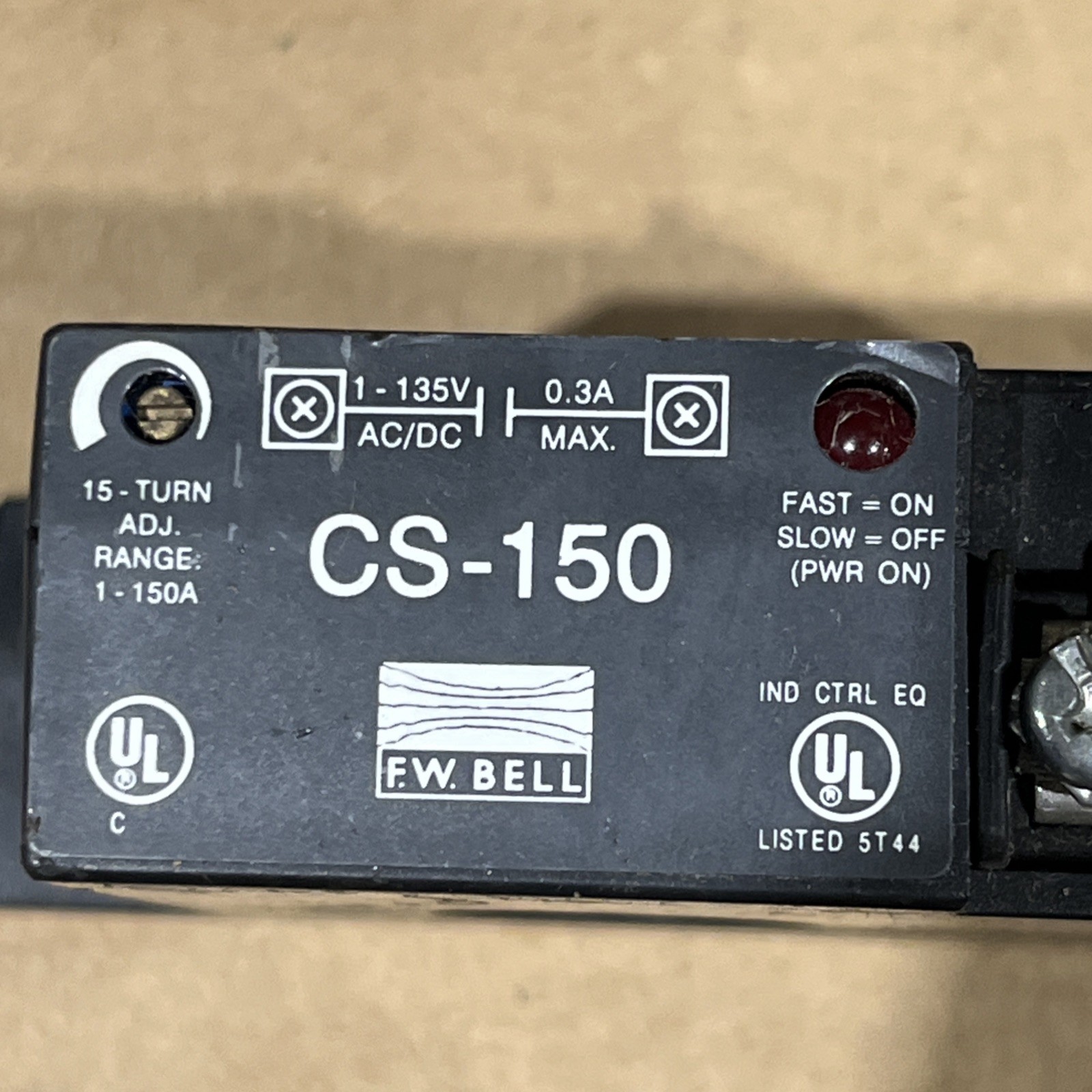 🔥F.W. BELL CS-150 Current Sensor, Used Free Shipping🇺🇸