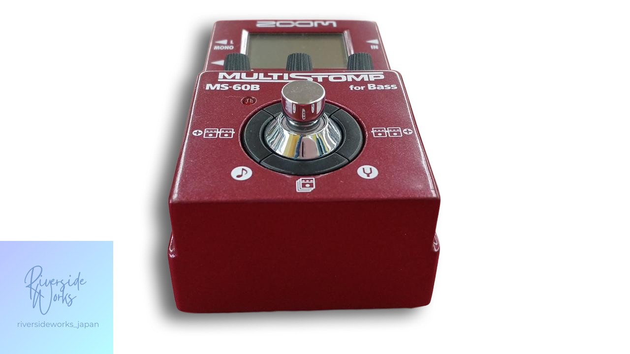 ZOOM MS-60B Bass Effects Pedal - Compact Multi-Effects JP