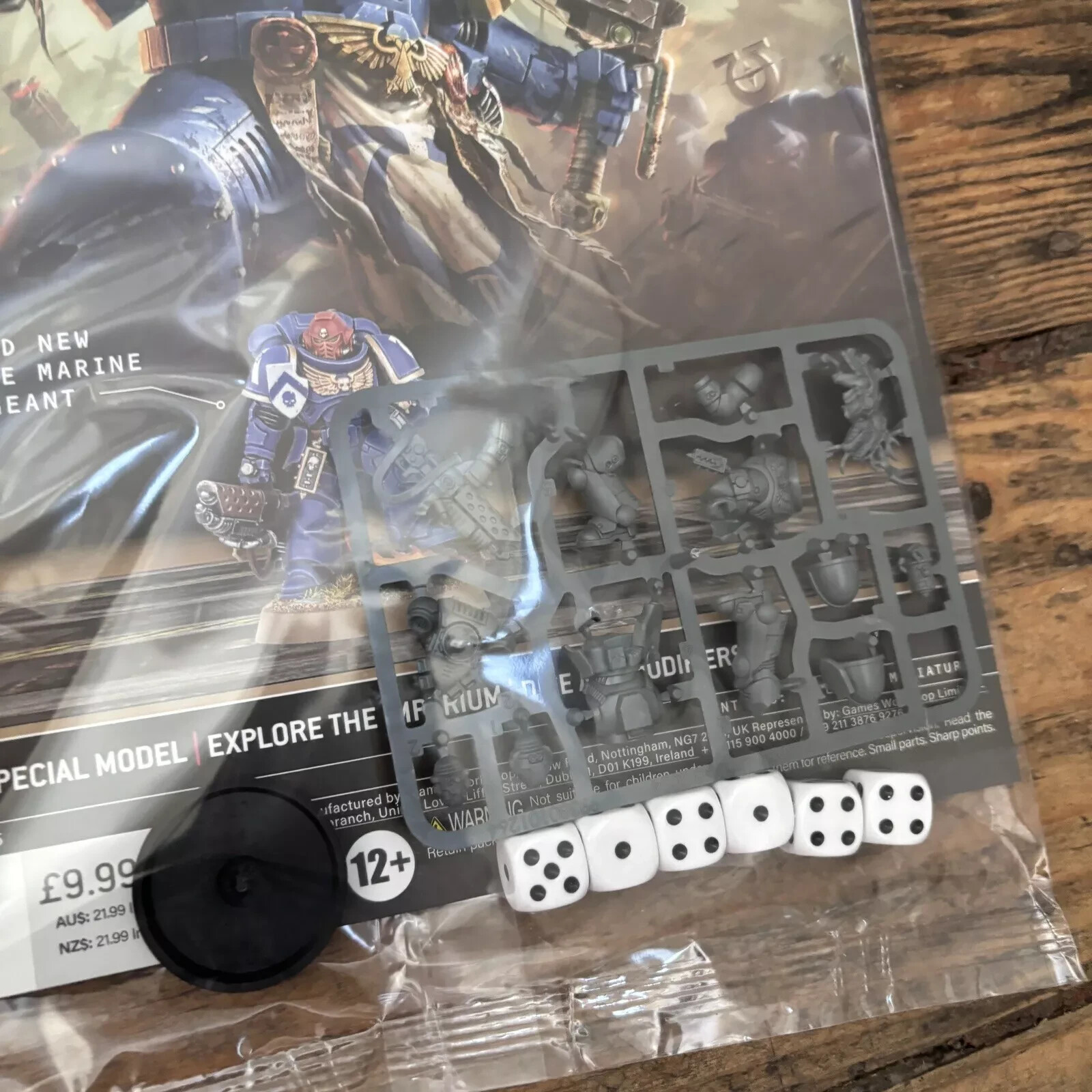 Games Workshop Warhammer 40k Combat Patrol Issue 05 New Infernus Marine Sergeant