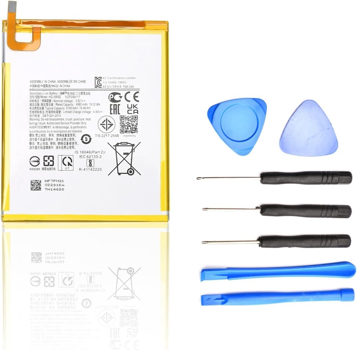 for Samsung Galaxy Tab A7 Lite SM-T220 SM-T225 Battery HQ-3565S HQ-3565N