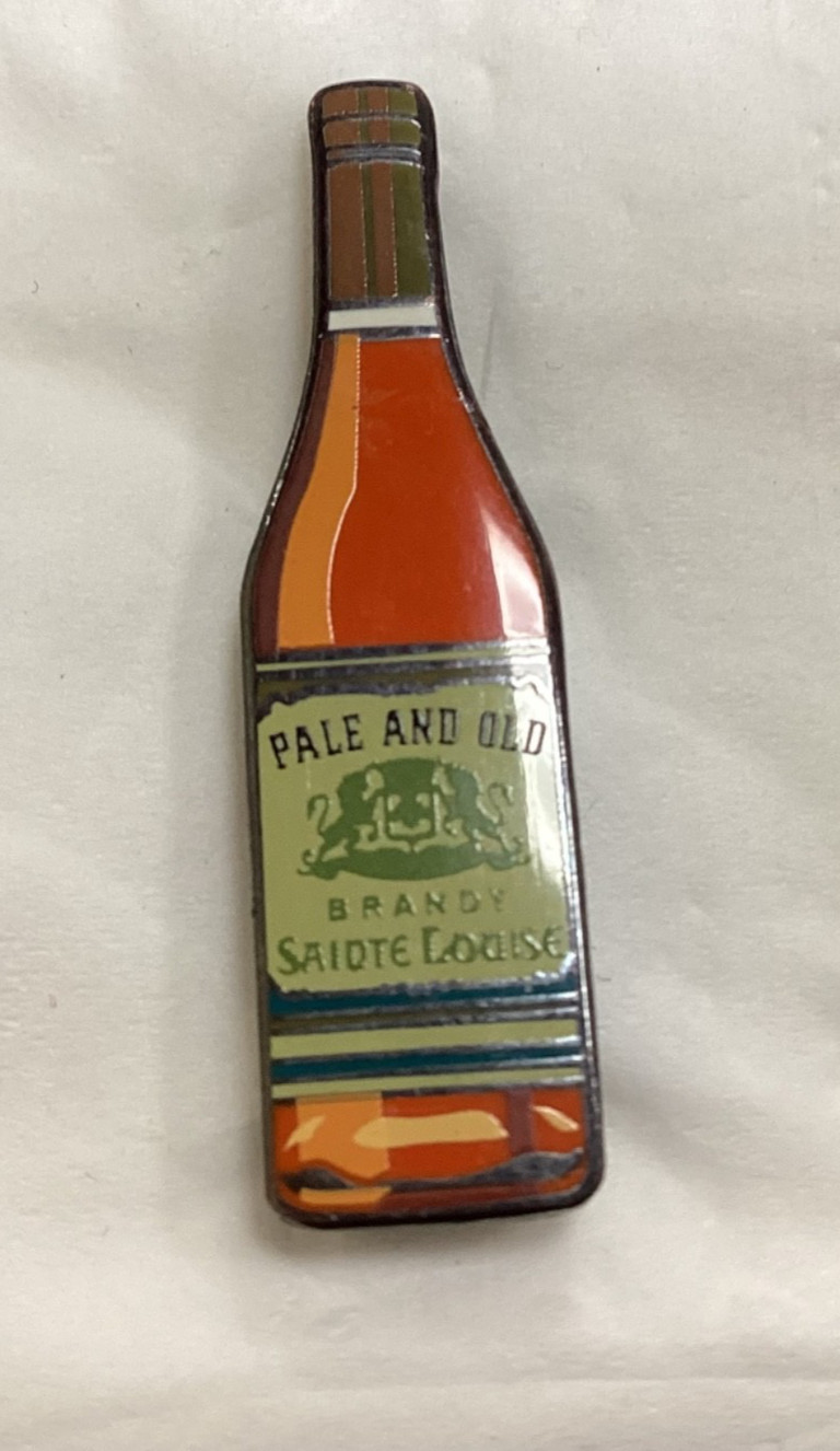 Brandy Sainte Louise Bottle Enamel Pin