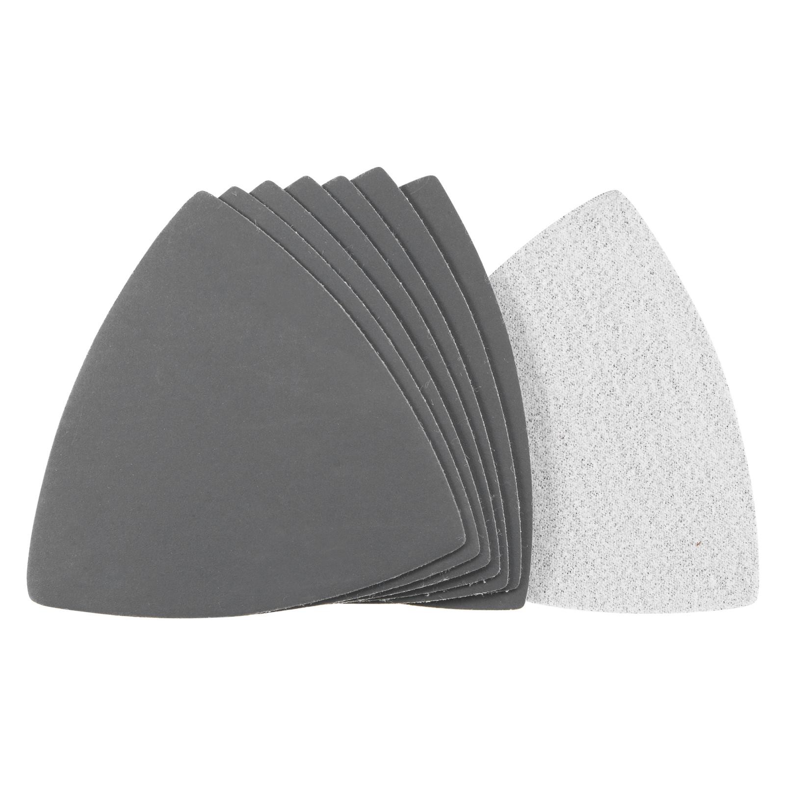 Triangle Sandpaper Hook and Loop 3-1/2" Oscillating Tool Wet/Dry 1200 Grit 8pcs