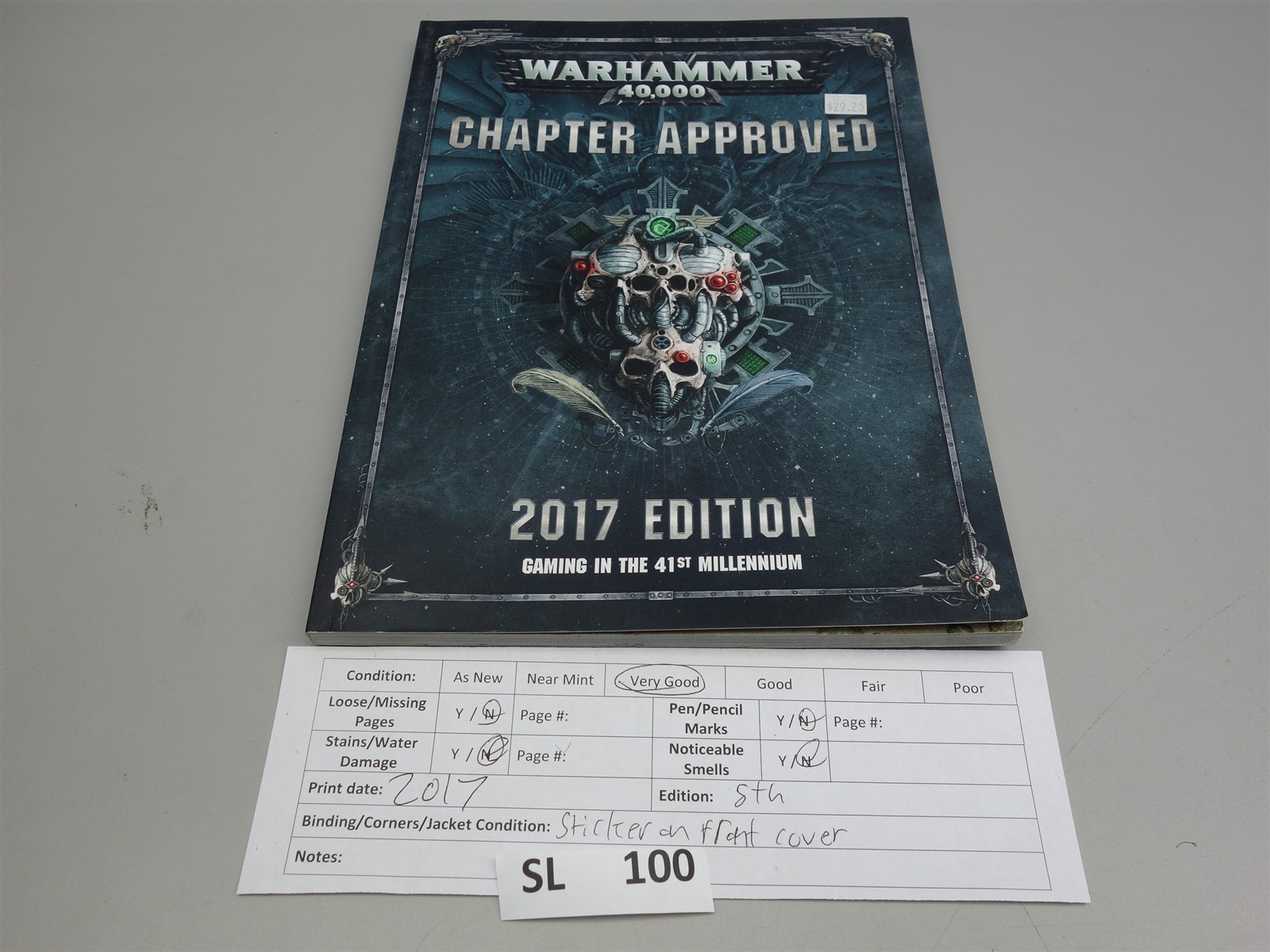 Warhammer 40K: Chapter Approved 2017 Edition (oop 8th ed softcover)