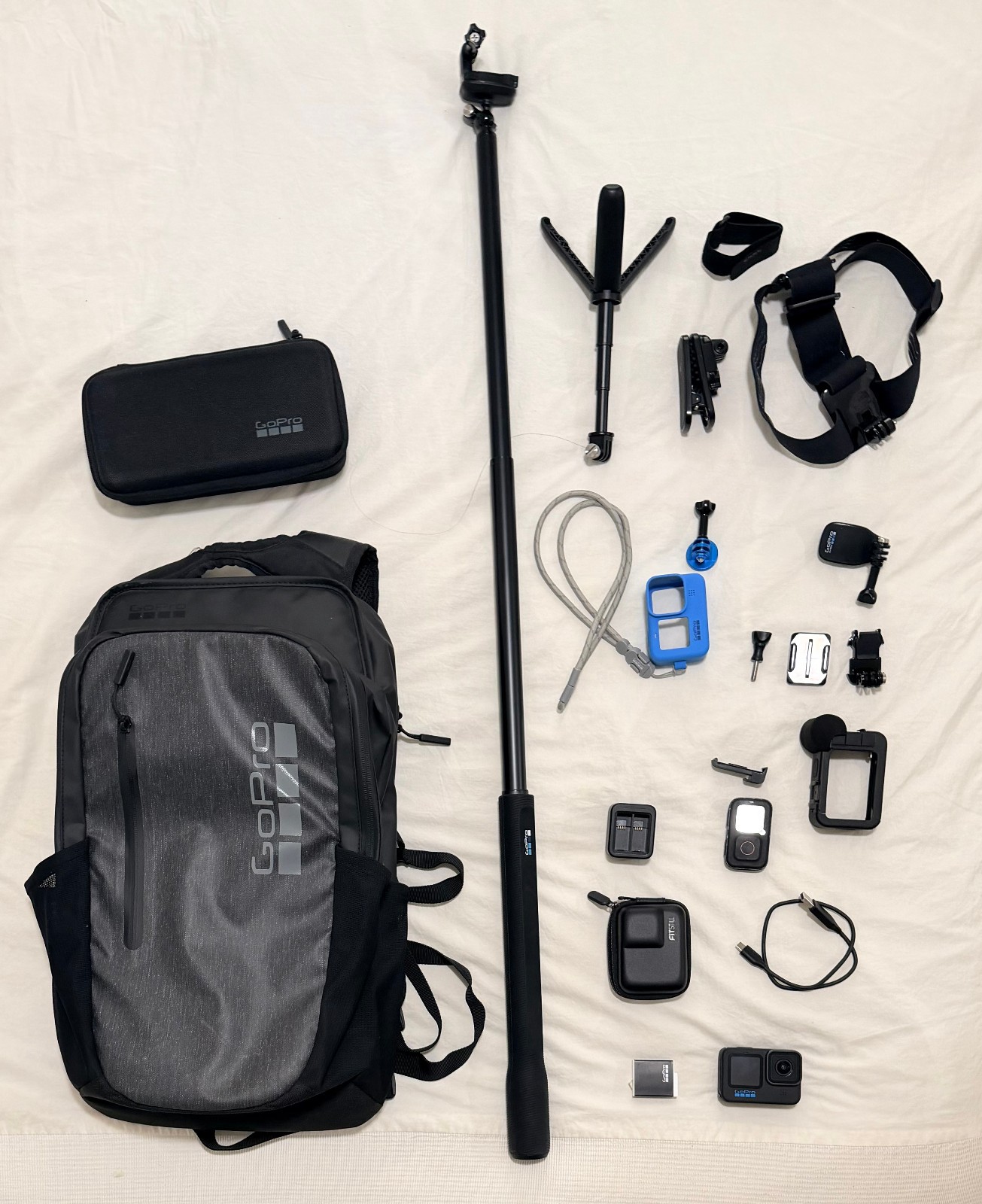 PRO CREATOR BUNDLE!! GoPro HERO11 Black – Back Pack, Media Mod, Remote+