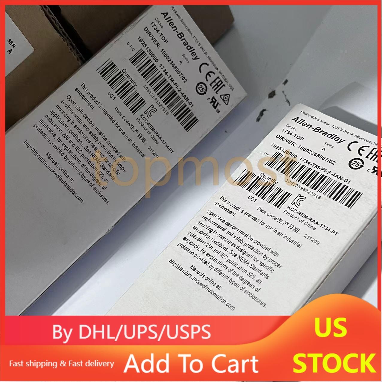 Allen-Bradley 1734-TOP /A POINT I/O Screw Terminal Base QTY Surplus New in Box