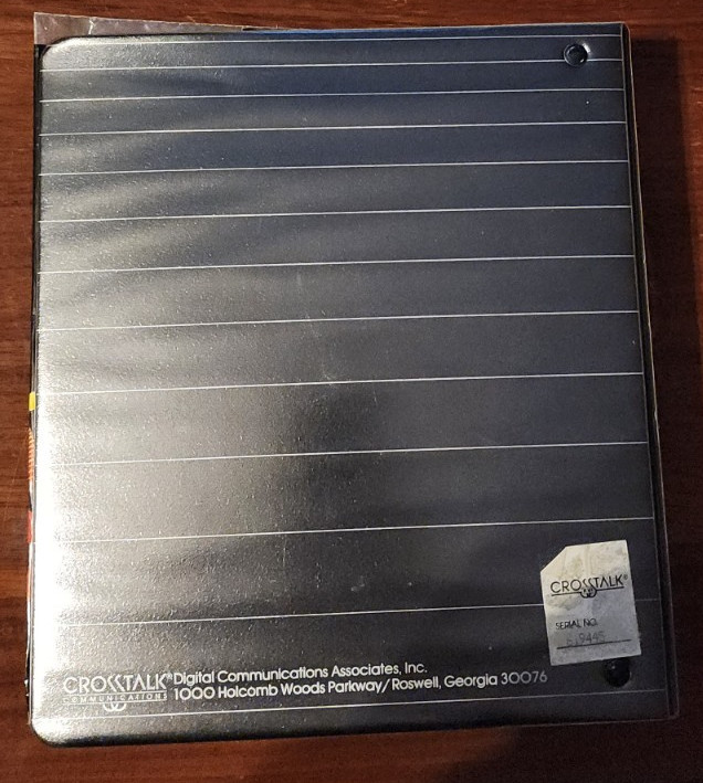 Crosstalk XVI / Data Communication Software / IBM PC 5.25" Disk / DOS / V 3.61